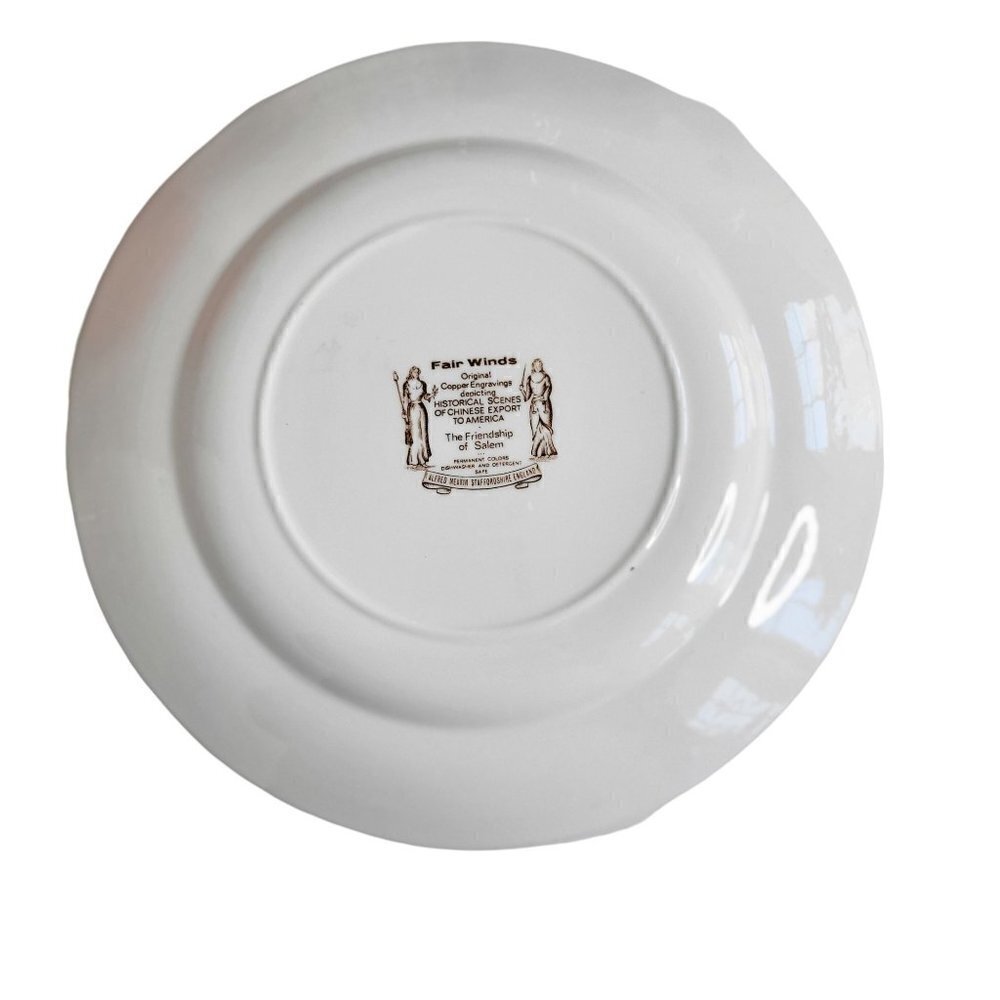 Fair Winds The Friendship of Salem Dinner Plate 10.5" - Picture 6 of 10